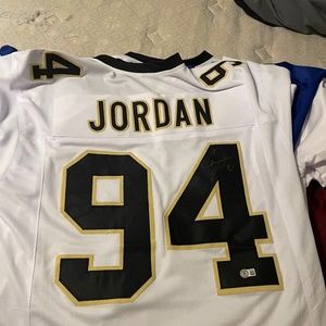Cameron Jordan Autographed Jersey AUTHENTICATED BY BECKETT